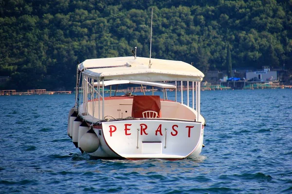 Perast Montenegro Ιουνίου 2023 Perast Cityscape Κατά Διάρκεια Του Καλοκαιριού — Φωτογραφία Αρχείου