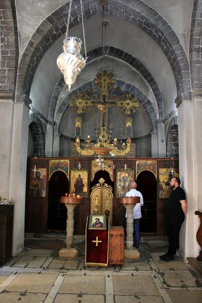 科托尔 2023年6月19日 科托尔教堂的内部 图标和外部视图 黑山科托尔 — 图库照片