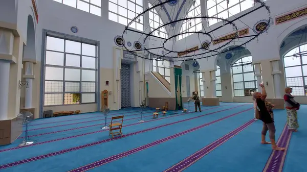 알바니아 알바니아 2023년 24일 Xhamia Madhe의 알바니아의 모스크 모스크 — 스톡 사진