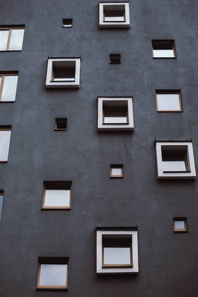 Futuristic Facade Residential House Lviv Ukraine — Stock Photo, Image