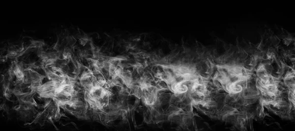 Smoke Black Background Fog Steam Abstract Dark Texture Pattern Fotos De Stock