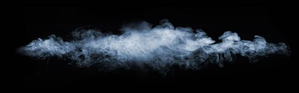 Fumaça Sobre Fundo Preto Nevoeiro Vapor Abstrato Padrão Textura Escura Fotos De Bancos De Imagens