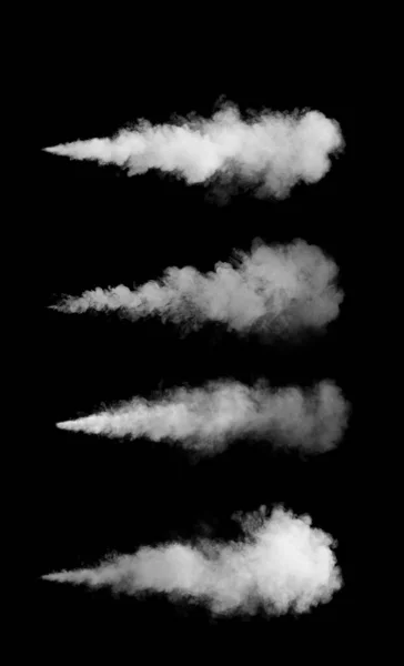 Καπνός Πάνω Από Μαύρο Φόντο Αφηρημένη Υφή Ομίχλης — Φωτογραφία Αρχείου
