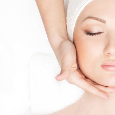 genç güzel Bayan kaplıca tedavisi alma