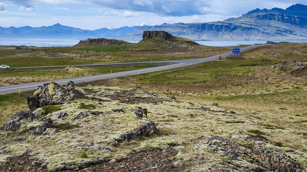 Paisagem Rural Ilha Islândia — Fotografia de Stock