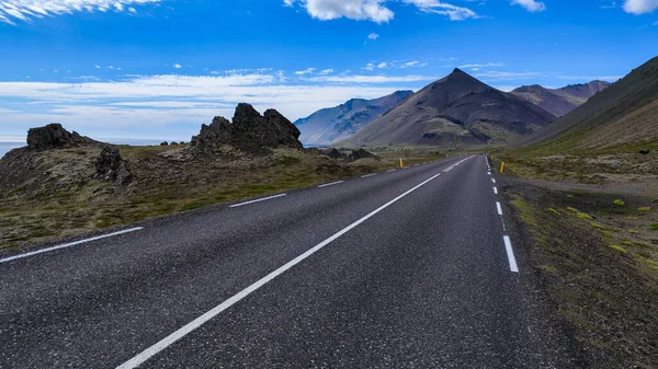 Rural Landscape Road Iceland — Stock Photo, Image