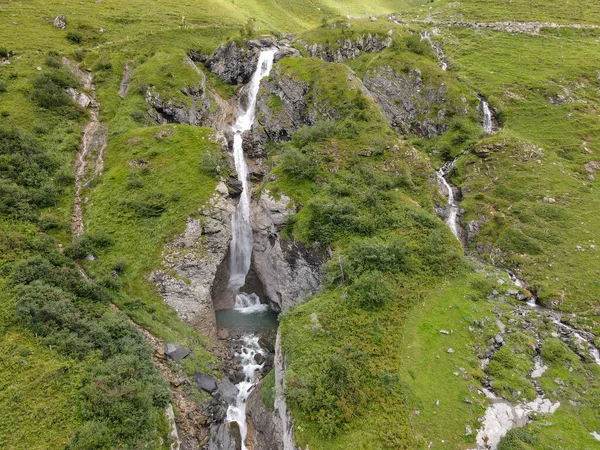 Stauber Waterval Bij Furenalp Engelberg Zwitserse Alpen — Stockfoto