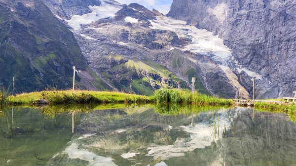 Meer Bij Furenalp Engelberg Zwitserse Alpen — Stockfoto
