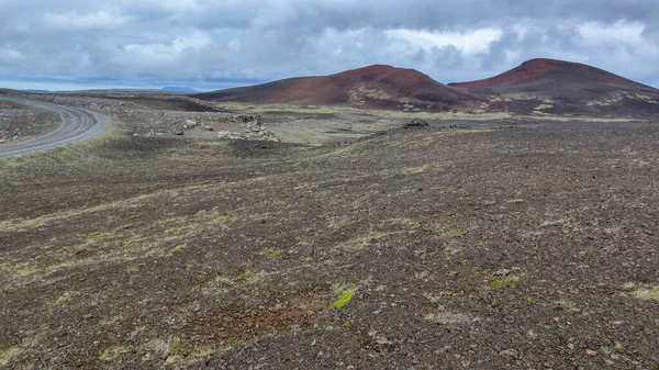Вид Сельский Пейзаж Исландии — стоковое фото