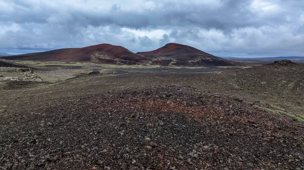 Вид Сельский Пейзаж Исландии — стоковое фото