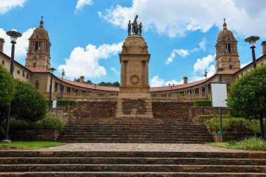 Güney Afrika Pretoria 'daki Birlik binası ve anıtı