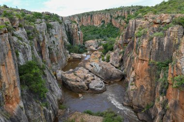 River Blyde at Bourke's Luck potholes on South Africa