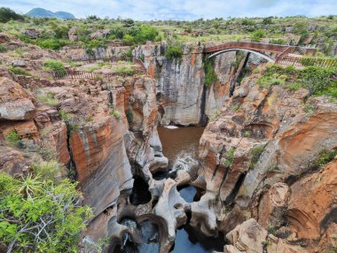 River Blyde at Bourke's Luck potholes on South Africa