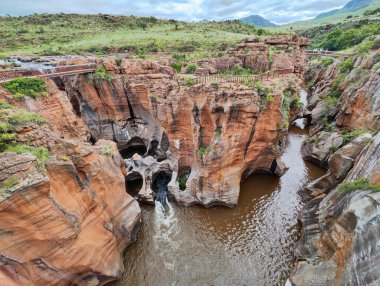 River Blyde at Bourke's Luck potholes on South Africa