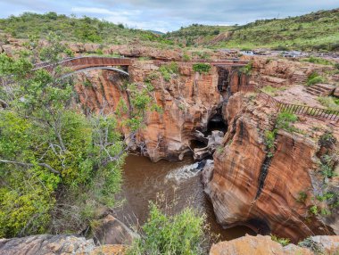 River Blyde at Bourke's Luck potholes on South Africa