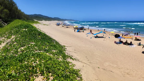 Cape Vidal South Africa January 2023 People Beach Cape Vidal — Stock Photo, Image