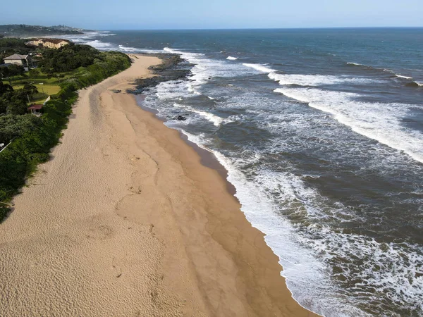 Drone Uitzicht Shelly Strand Zuid Afrika — Stockfoto
