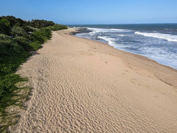 Drohnenblick Shelly Strand Südafrika — Stockfoto