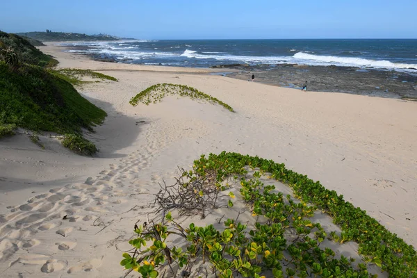 Widok Drona Plaży Shelly Republice Południowej Afryki — Zdjęcie stockowe