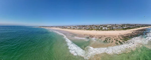 Widok Drona Plażę Zatoki Jeffreya Republice Południowej Afryki — Zdjęcie stockowe