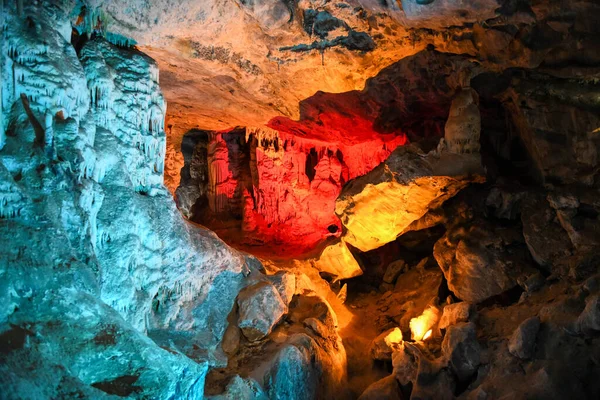 Θέα Στο Σπήλαιο Cango Στη Νότια Αφρική — Φωτογραφία Αρχείου