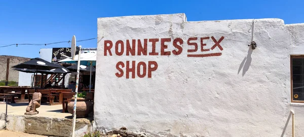 Ronnies Sex Shop Sudáfrica Enero 2023 Ronnies Sex Shop Bar — Foto de Stock