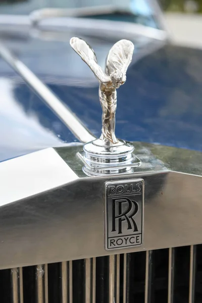 Barrydale África Sul Janeiro 2023 Logo Sign Rolls Royce Car — Fotografia de Stock