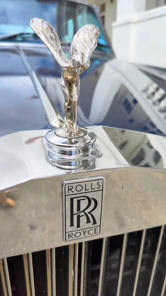 Barrydale Jihoafrická Republika Ledna 2023 Logo Značky Rolls Royce Auto — Stock fotografie