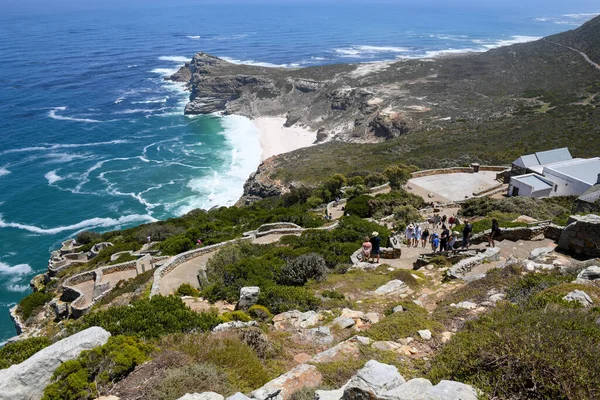 Cape Point, South Africa - 4 February 2023: View at the coast of Cape Point on South Africa