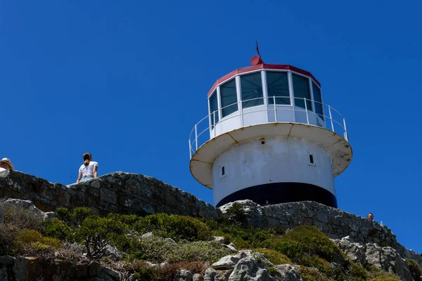 View Lighthouse Cape Point South Africa — Stock Photo, Image