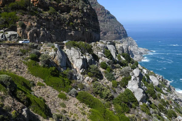 Küstenlandschaft Chapman Peak Drive Südafrika — Stockfoto