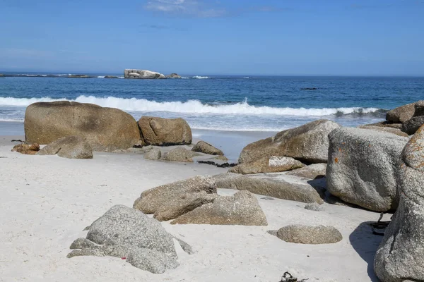 Vista Para Praia Clifton Perto Cidade Cabo África Sul — Fotografia de Stock