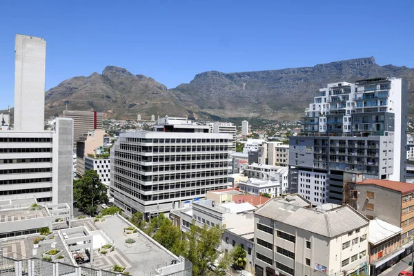 Какпе Таун Южная Африка Февраля 2023 Года Небоскреб Строится Кейптауне — стоковое фото
