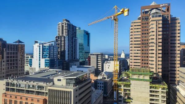 Caqpe Town South Africa February 2023 Skyline Skyscraper Construction Cape — Stock Photo, Image