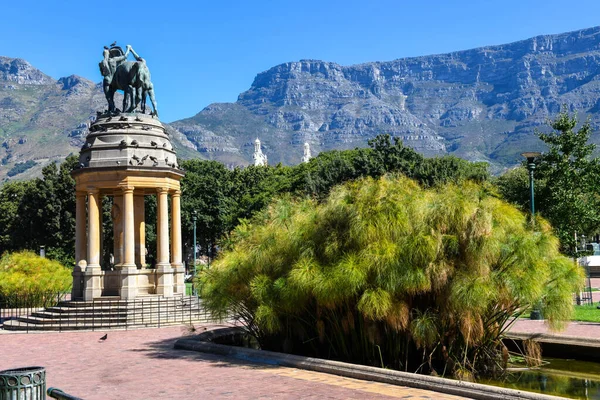 Cidade Cabo África Sul Fevereiro 2023 Delville Wood Memorial Jardim — Fotografia de Stock