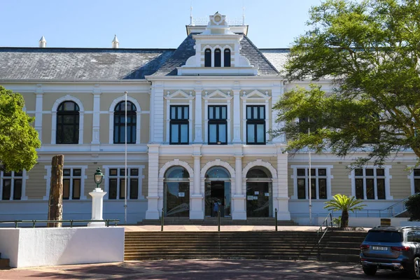 南アフリカのケープタウン 2023年2月2日 南アフリカのケープタウンにある会社の庭の植民地博物館 — ストック写真