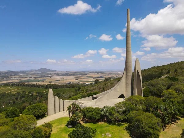 Drone View Taalmonumet Paarl South Africa — Stock Photo, Image