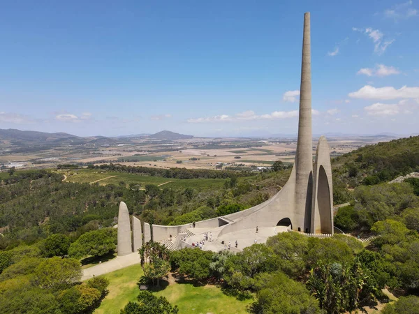 Drone View Taalmonumet Paarl South Africa — Stock Photo, Image