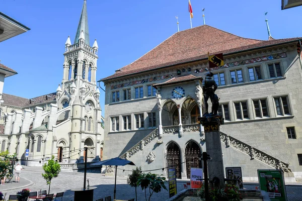 Sviçre Deki Bern Belediye Binası Bakın — Stok fotoğraf