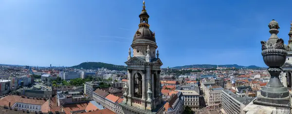 Uitzicht Vanaf Sint Stefanusbasiliek Boedapest Hongarije — Stockfoto