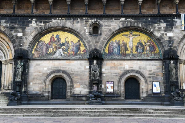 Деталь Церкви Святого Петра Бремене Германия — стоковое фото