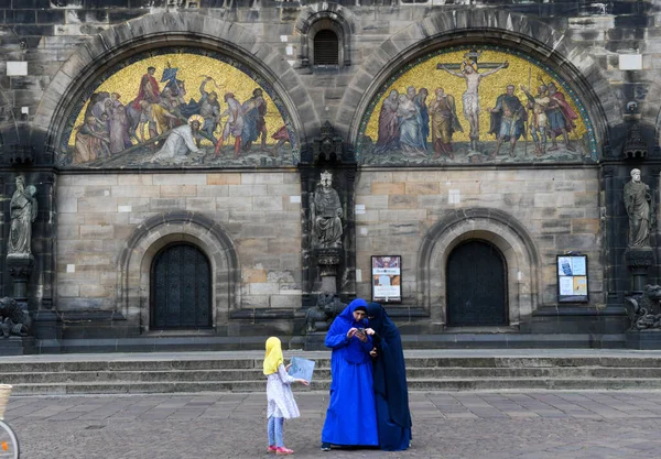 Бремен Германия Июня 2023 Года Детали Церкви Святого Петра Бремене — стоковое фото