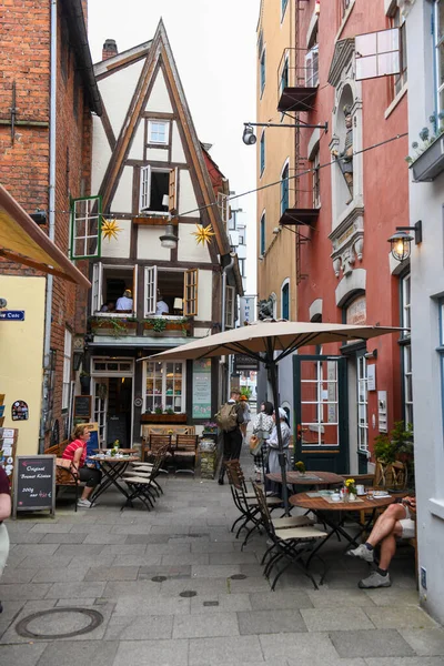 Bremen Deutschland Juni 2023 Das Alte Schnoor Viertel Bremen — Stockfoto