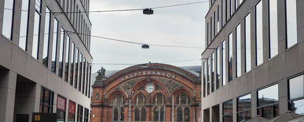 Bremen Saksa Kesäkuuta 2023 Bremenin Rautatieasema Saksassa — kuvapankkivalokuva