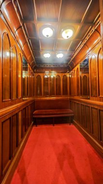 Budapeşte, Macaristan - 19 Mayıs 2023: Macaristan 'daki Budapeşte Parlamentosu' nun İçişleri