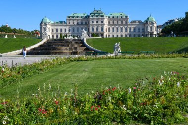 Avusturya 'daki Belvedere Şatosu' nda görüş