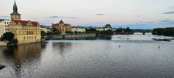 Прага Чешская Республика Июня 2023 Года Вид Карлова Моста Праге — стоковое фото