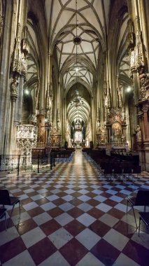 Viyana, Aurtria - 27 Haziran 2023: Viyana 'daki St. Stephans Katedrali