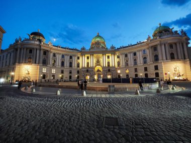 Viyana, Avusturya - 29 Haziran 2023: Avusturya 'daki İmparatorluk Sarayı