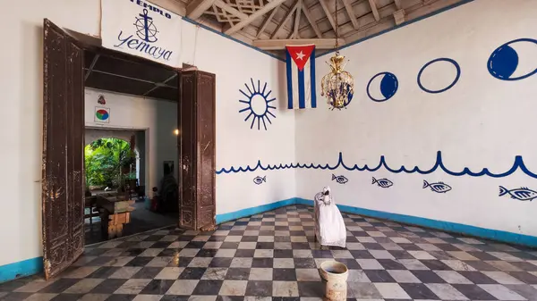 Tirinidad Κούβα Αυγούστου 2023 Ναός Yemaya Στο Τρινιντάντ Της Κούβας — Φωτογραφία Αρχείου